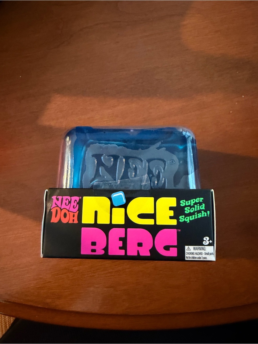 Nice Berg Super Solid Squish Toy - Blue